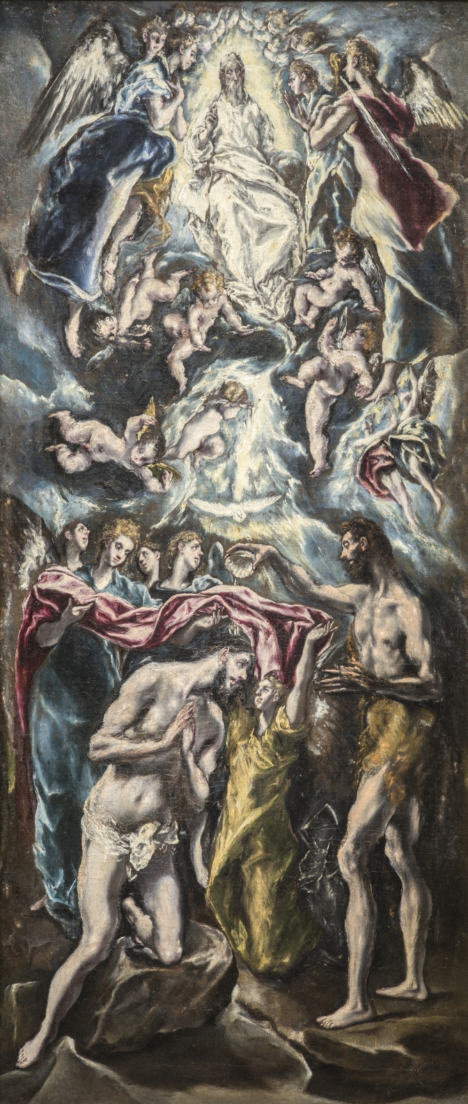 Ficha de subasta de L'adorazione dei pastori / Il battesimo di Cristo