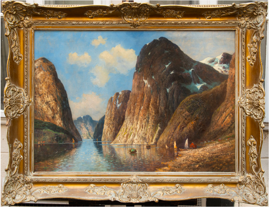 Imagen de Fjord with boats