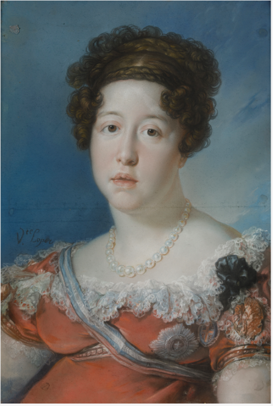 Imagen de María Isabel de Braganza, reina de España