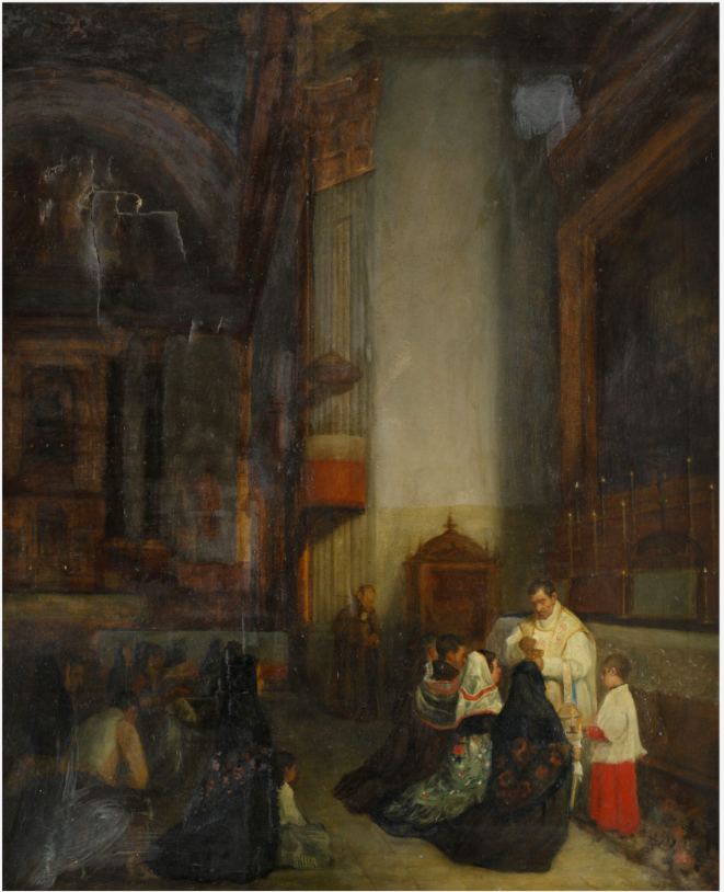 Imagen de "La Comunión",1870