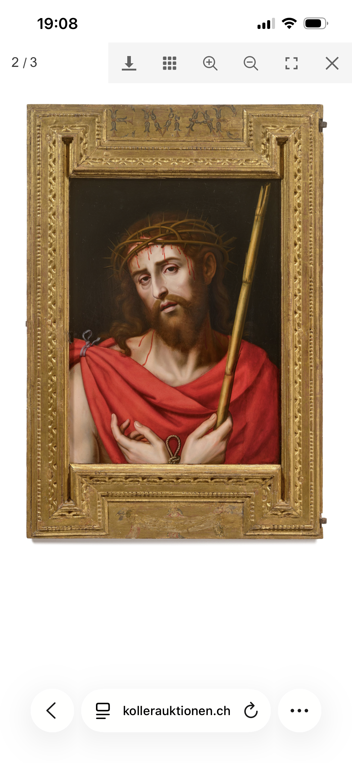 Imagen de Ecce Homo.