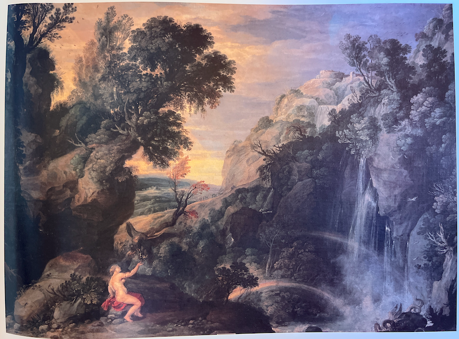 Imagen de Paisaje con Psique y Júpiter
