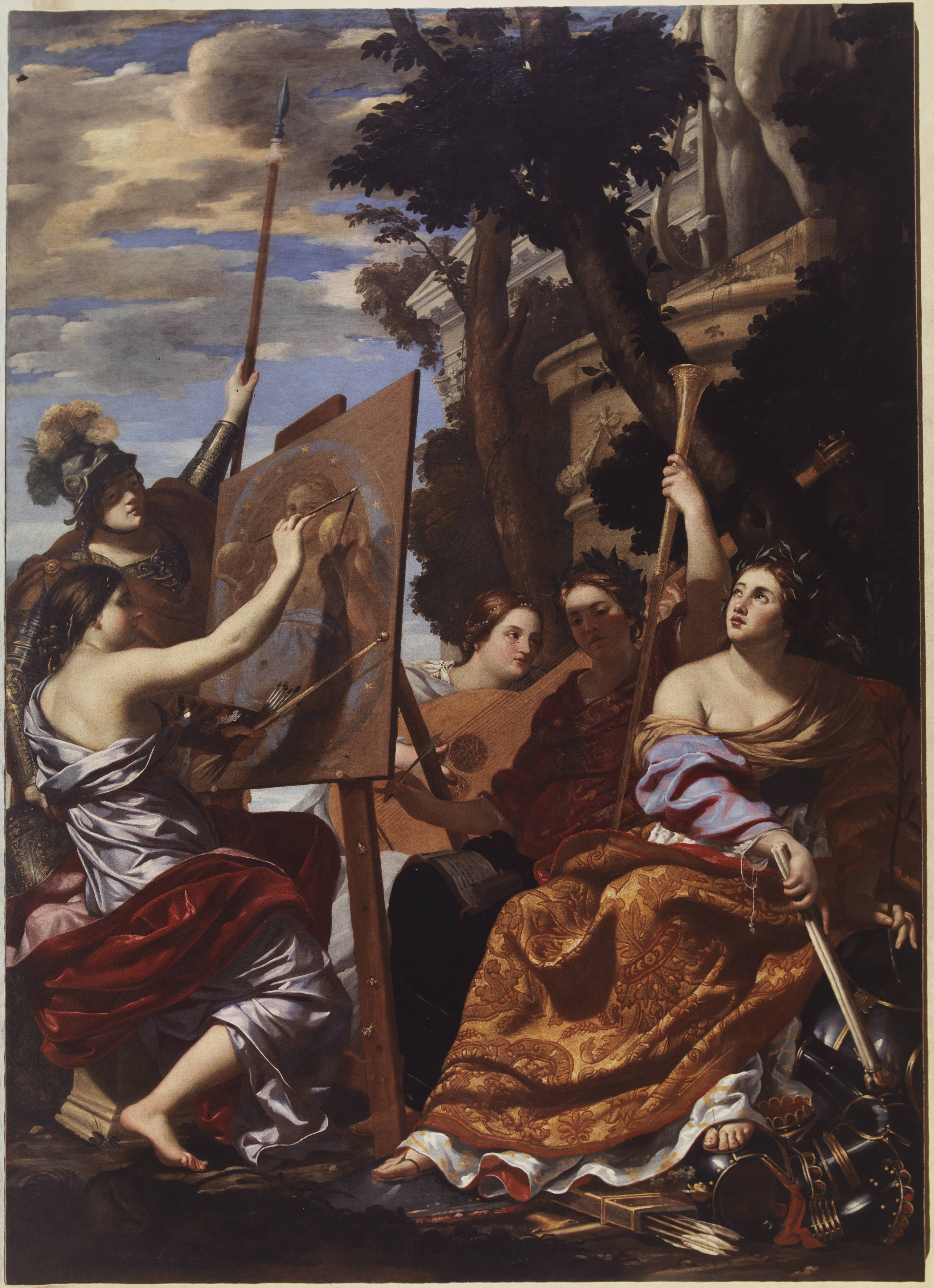 Imagen de Allegoria della Pace e delle Arti durante il Pontificato Barberini