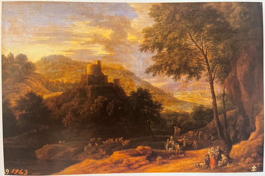 Imagen de Paisaje con pastores