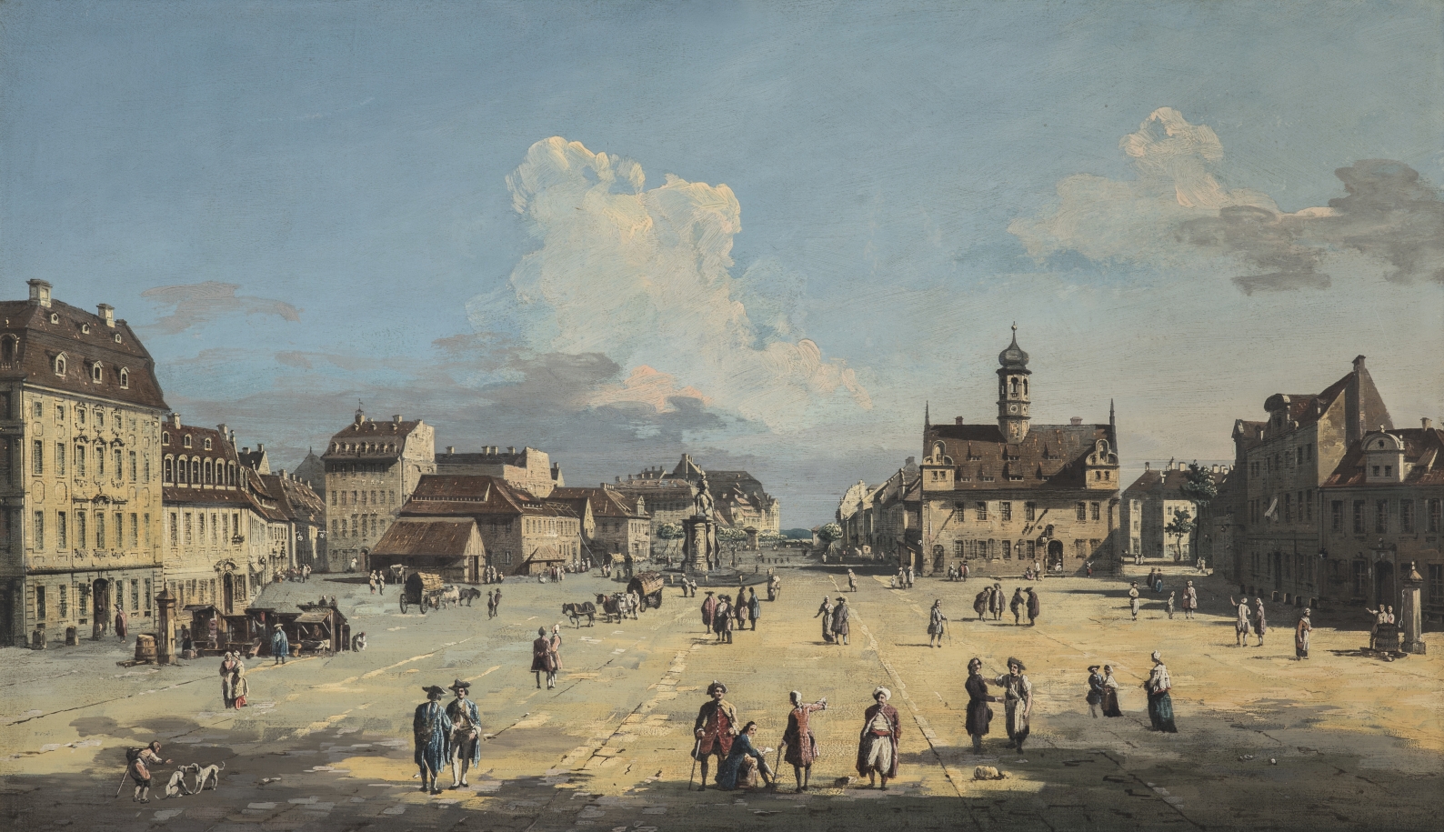 Imagen de La Piazza del Mercato della Città Nuova di Dresda