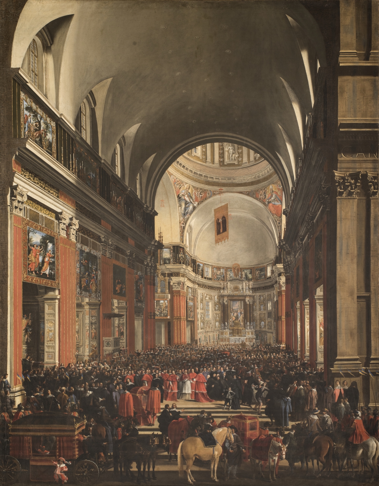 Imagen de Canonizzazione di sant'Ignazio nella chiesa del Gesù a Roma (Ingresso di Urbano VIII al Gesù)