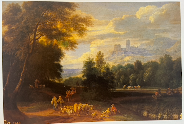 Imagen de Paisaje con pastores