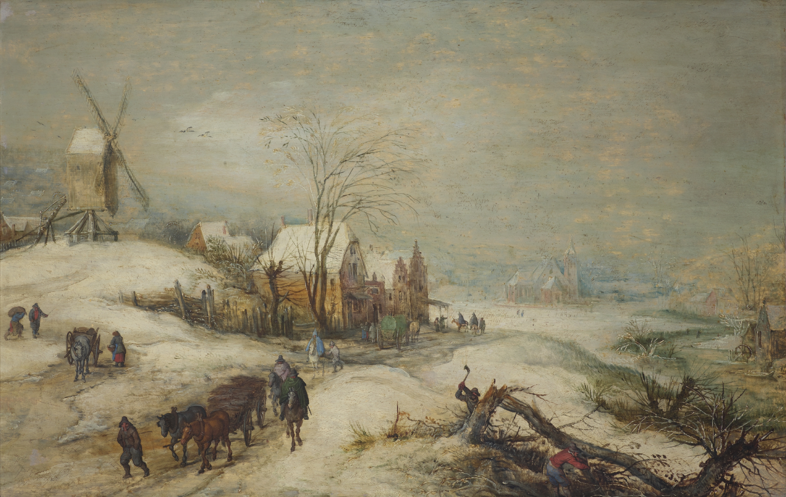 Imagen de Paesaggio invernale