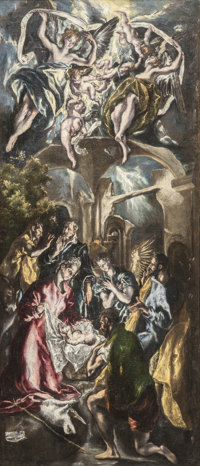 Imagen de L'adorazione dei pastori / Il battesimo di Cristo