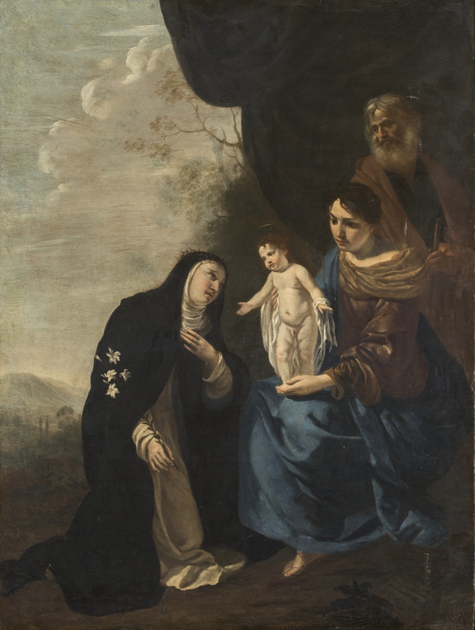 Imagen de Vergine con Bambino e S. Caterina da Siena